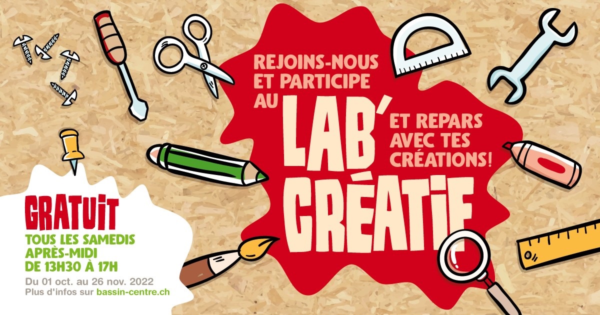 Lab créatif Bassin Centre
