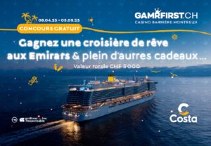 concours croisière Casino Montreux